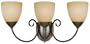 Hardware House 543850 Berkshire 20-1/4-Inch by 8-3/4-Inch Bath/Wall Lighting Fixture