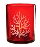 Tree Branches Candle Holder  - Red (2 Count)