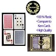 Da Vinci Neve Poker Jumbo 2 Deck Set - Playing Cards > 100% Plastic > DaVinci