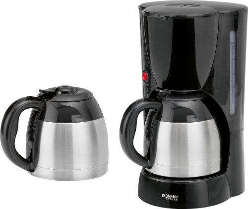 Bomann KA 1360 D CB Kaffeemaschine / 8-10 Tassen / mit 2 Thermokannen Preisvergleich