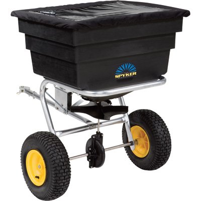 Spyker Pro Series Tow-Behind Spreader with Poly Hopper and Stainless Steel Frame - 175-Lb. Capacity, Model# S30-17520