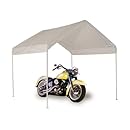 ShelterLogic 10x10 1-3/8" 4-Leg Canopy (White)