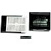 Kartell 235314-0002 Staining Trough for 235314-0001 Microscope Slide Staining Rack, 25 Slide, 3.46" Length x 3.96" Width x 2.06" Height