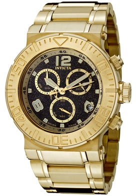Invicta Men's 6876 Reserve Ocean Reef Collection Chronograph 18k Gold-Plated Watch