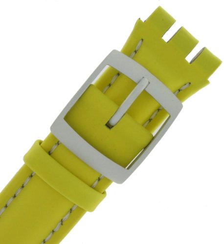 Hirsch 20mm Unisex Watch Yellow Rubber