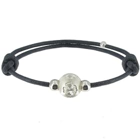 Bijoux Les Poulettes - Bracelet Lien Lucky Les Poulettes Lien Bleu Navy