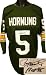 Paul Hornung Autographed/Hand Signed Green Bay Packers Green Prostyle Jersey 3/4 Sleeves HOF86
