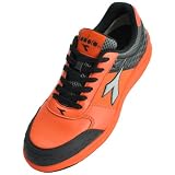 [ディアドラ]DIADORA 安全作業靴 OSTRICH OR72 オレンジ＆ブラック 25．0cm