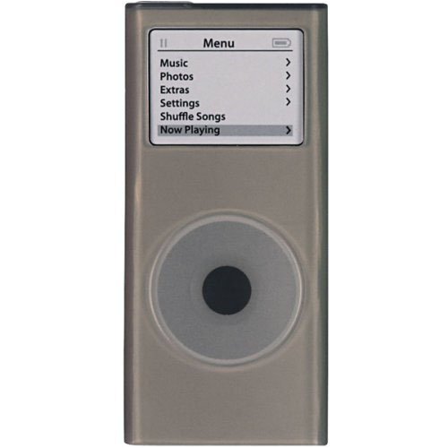 External hard drive:Jensen Silicone Case for iPod nano 2G (Black)