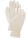 Magid 92N JerseyMaster Cotton Clute Pattern Jersey Gloves, Knit Wrist, Men's, Natural White (Pack of 12 Pairs)
