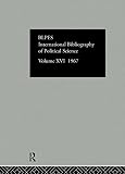 International bibliography of political science = Bibliographie internationalede science politique