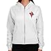 NCAA St. John's Red Storm Ladies Logo Applique Midweight Zip Hoodie - ...