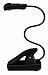 Booklight black Mobile Leselampe mit Clip Reading Lamp Lampe de Lecture Läslampa Lampada da Lettura