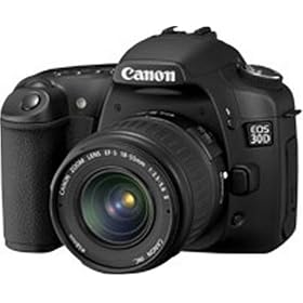 Canon EOS 30D Digital SLR Camera (incl. EF-S 18-55mm f/3.5-5.6 Lens Kit)