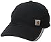 Carhartt Men's 100 Percent Polyester Force Kingston Cap Moisture Wicking Stain Breaker Odor Fighting,Black,Large/X-Large