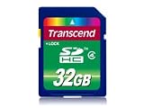 New - 32GB SDHC CARD ( SD2.0 Class 4 ) - TS32GSDHC4