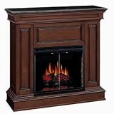 417d6UTlrTL. SL160 Classic Flame Scottsdale 23 Antique Mahogany Electric Fireplace Mantel With Granite Top