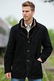 Men's Highlands Sueded Florentine Shearling Sheepskin Coat