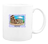 Mug with Rome, ruins, Italy, travel, Colessium