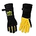 Welding Gloves, Cuwiny 1112Â°F Heat/Fire Resistant/Leather Forge Gloves, with Kevlar Stitching String, 16 inches Extra Long Sleeve and Fireproof Velcro,fit for Mig/Tig Welder/BBQ/Cooking/Cutting