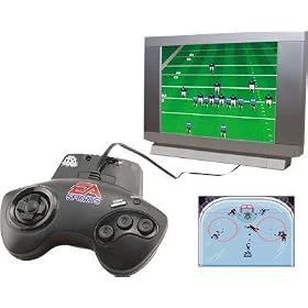 EA Sports Controller with Two TV Games by Toymax