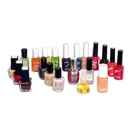 Set of Salon quality nail polish in assorted colors