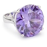 nOir Purple Midnight Ice Statement Ring