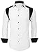 TAM Ware Men's Stylish Two Toned Button Down Shirt
