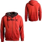 Hurley Puerto Rico Kinetic FullZip Hooded Sweatshirt  Mens Chili L