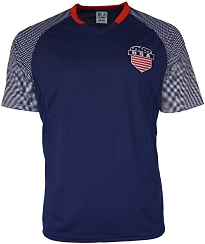 USA Soccer Jersey Adult Training Football Soccer US 2016 Copa America Centenario (L, USA -PN-DD1US-11)