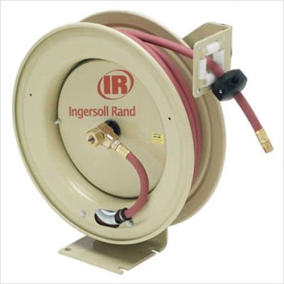 High Pressure Ultra Duty Hose Reel - Grease Size: 25' D x 0.375 Hose ID x 0.375 Inlet / Outlet NPT