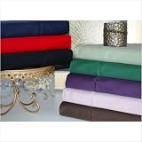 300 Thread Count Solid Bed Skirt Style: Twin - Burgundy by 
