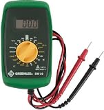 Greenlee Textron #DM-20 300V Digital Multi Meter