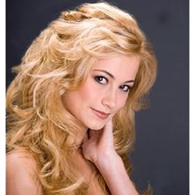Blue Remy Human Hair Clip-on Extensions