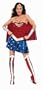 DC Comics Deluxe Wonder Woman Adult Costume, Small