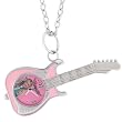 Hannah Montana Guitar Necklace Watch