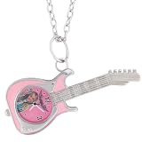 Disney Hannah Montana Guitar Necklace Watch #HM1030