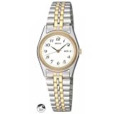 Seiko Wrist Watches-Seiko Women's Two-Tone Casual Watch, White SWZ144