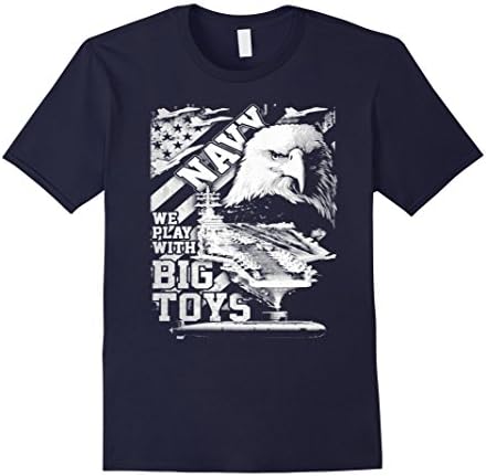 Us Navy T Shirt - Armed Forces Gear - US Navy Seals T-Shirt - Male Large - Navy