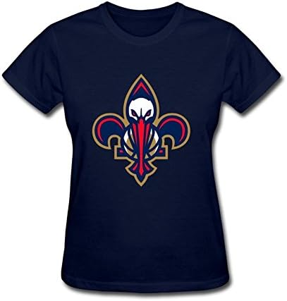 UQ3QY Women's Print Louisiana New Orleans Saints Pelicans T Shirts