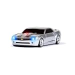 Wireless Mouse - Camaro Silver with Black Stripes
