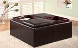 Square Storage Ottoman - Coaster 501043