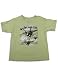 Mis Tee V-Us – Toddler Boys Short Sleeve Airplane T-Shirt, Sage