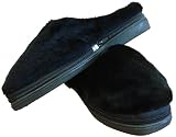 Cozy Toze Heated Slippers Black (XLarge)