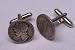 Mercury dime cufflinks