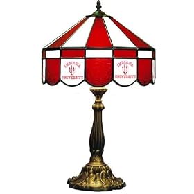 NCAA Indiana Hoosiers 16 Tiffany Style Table Lamp
