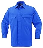 CO-COS コーコス 製品制電長袖シャツ J-568 スカイブルー M