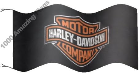 HARLEY DAVIDSON LOGO 5x3ft FLAG BANNER
