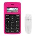 LG EnV2 VX9100 Cell Phone Hot Pink Rubber Feel Protective Case Faceplate Cover