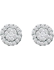 0.75CTW ROUND DIAMOND LADIES FASHION EARRINGS